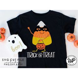 Candy corn svg, Trick or Treat svg, Halloween svg, cute svg, Halloween clipart, cuttable, cricut cut file, silouhette cu
