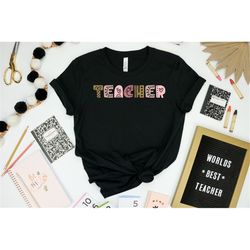 Back to School Teacher T-Shirt, Cute Teacher Shirt, Gift for Teachers, Kindergarten Teacher, Back to School Shirt, Presc