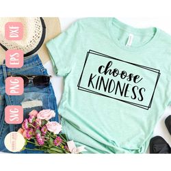 Choose kindness SVG design - Be kind SVG file for Cricut - Kindness matters SVG - Digital Download