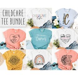 Childcare SVG bundle design - Childcare Bundle SVG file for Cricut - Childcare shirt SVG bundle -  Digital Download