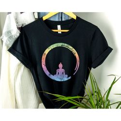 Yoga Shirt, Zen Circle Shirt, Multicolor Circle Shirt, Yoga Circle Shirt, Namaste Shirt, Zen AF Shirt, Yoga Lover Shirt