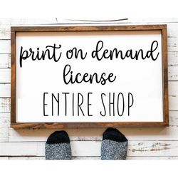 Extended POD commercial license for my entire shop