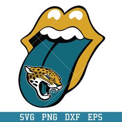 Jacksonville Jaguars Rolling Stones Svg, Jacksonville Jaguars Svg, NFL Svg, Png Dxf Eps Digital File