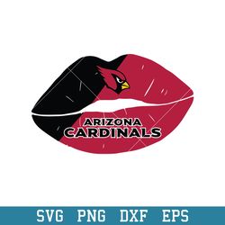 Lips Arizona Cardinals Svg, Arizona Cardinals Svg, NFL Svg, Png Dxf Eps Digital File