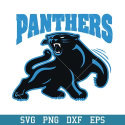 Logo Carolina Panthers Svg, Carolina Panthers Svg, NFL Svg, Png Dxf Eps Digital File