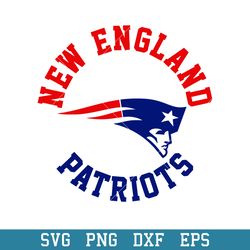 Logo New England Patriots Team Football Svg, New England Patriots Svg, NFL Svg, Png Dxf Eps Digital File