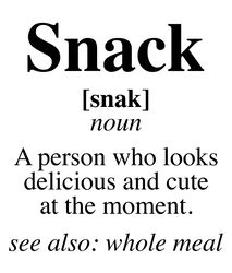 Snack Definition SVG, Silhouette Cut File, Cut file SVG, PNG, EPS, DXF, Instant Download