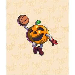pumpkin basketball halloween svg basketball pumpkin head png jack o' lantern graphic basketball player pumpkin halloween