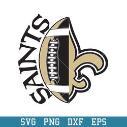 New Orleans Saints Baseball Logo Svg, New Orleans Saints Svg, NFL Svg, Png Dxf Eps Digital File