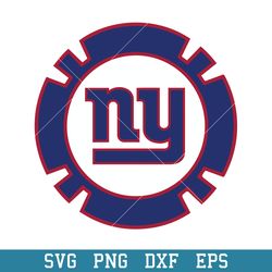 New York Giants Poker Chip Svg, New York Giants Svg, NFL Svg, Png Dxf Eps Digital File