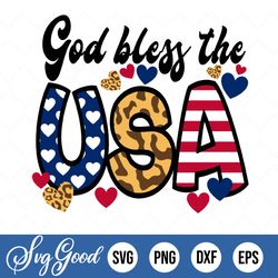 God Bless The Usa, 4th Of July Svg Png, Png Download, Funny Dad Cut Files, Dadlife Svg, Shirts Sublimation Designs For F