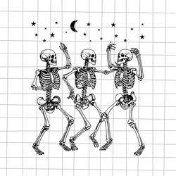 Dancing Skeletons Halloween Svg, Skeletons Halloween Svg, Skeletons Dancing Svg, Dancing Halloween Svg, Skeletons Svg