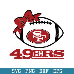 San Francisco 49ers Baseball Logo Svg, San Francisco 49ers Svg, NFL Svg, Png Dxf Eps Digital File