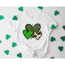 Saint Patrick's Day Heart Shirt, St Patrick Day Shirt, Shamrock Shirt, Heart Shamrock Shirt, Lucky Shirt, Irish Shirt, S