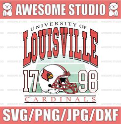 Louisiana Football Svg,Louisiana logo Svg, Louisville Cardinals Png, Png Svg dxf NCAA Svg, NCAA Sport Svg, Digital Downl