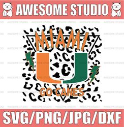 Miami Football Svg, Football PNG, Png Svg dxf NCAA Svg, NCAA Sport Svg, Digital Download, Instant Download