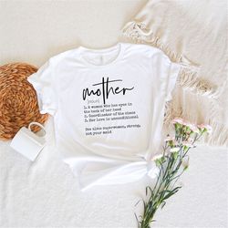 Mother Definition Shirt, Mom Shirt for Mother's Day, Mother Meaning Shirt, Mother's Day Gift, Gift For Mom, Mother Tee,