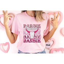 western barbie shirt, retro cowgirl barbie tshirt, wallen barbie girl sweatshirt, bachelorette barbie hoodie, birthday p