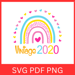 Vintage 2020 Retro Svg | VINTAGE 2020 SVG DESIGN | Vintage 2020 Sublimation Designs | Printable Art | Digital Download