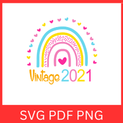Vintage 2021 Retro Svg | VINTAGE 2021 SVG DESIGN | Vintage 2021 Sublimation Designs | Printable Art | Digital Download