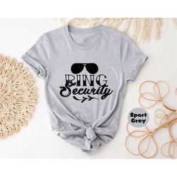 Ring Security Shirt, Ring Security Boys T-shirt, Bridal Party Kids Outfit, Ring Bearer Toddler Tee, Ring Bearer Youth Te