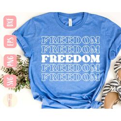 4th July shirt SVG design - America SVG for Cricut - Freedom SVG - Cut file