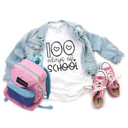 100 Days Of School Shirt, Teacher 100 Days Shirt, Gift For Teacher, Teacher Appreciation, 100 Days Smarter, Back to Scho