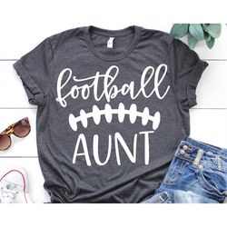 Football Aunt Svg, Football Svg, Cheer Aunt Svg, Football Auntie Shirt, Game Day Svg, Nephews Biggest Fan Svg Files for