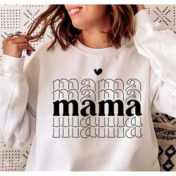 Retro Mama SVG, Mama SVG, Mama shirt SVG, Mom Svg, Gift for mom Svg, Mom life Svg, Mothers Day Svg, Png Cut files for Ci