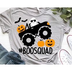 Halloween Truck Svg, Boo Squad Svg, Funny Kids Halloween, Pumpkin Smasher, Boy Halloween Svg, Cute Trick or Treat Svg fo