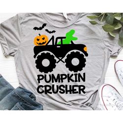 Pumpkin Crusher Svg, Halloween T Rex Svg, Funny Kids Halloween, Pumpkin Patch, Trick or Treat Svg, Boy Halloween Svg for