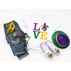 New Orleans Tee,Funny Mardi Gras Carnival Lover Shirt,Fat Tuesday Gift,Mardi Gras Attire Shirt,Carnival Mardi Gras Shirt