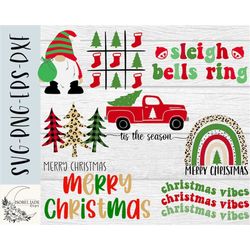 Christmas SVG Bundle - Christmas sweater SVG for Cricut - Christmas shirt SVG bundle - Digital Download