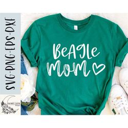 Beagle mom SVG design - Beagle SVG file for Cricut - Dog mom SVG - Digital Download