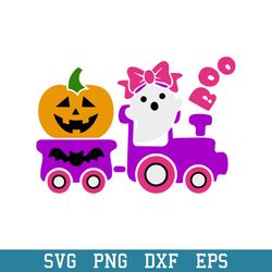 Boo Girl Halloween Svg, Halloween Svg, Png Dxf Eps Digital File