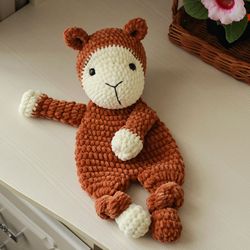Llama Snuggler Pattern, Alpaca Baby Security Blanket, Crochet Animal,Llama Crochet Pattern, Amigurumi Lovey, Crochet toy