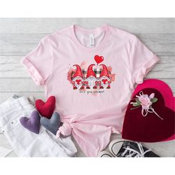 Gnomes Valentine's Day,Gnomes Valentines, Valentines Day Shirt, Valentines Day Gift, Cute Valentine Shirts,Gift For Her
