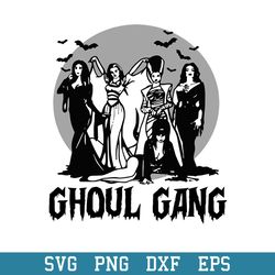 Ghoul Gang Squad Halloween Svg, Halloween Svg, Png Dxf Eps Digital File