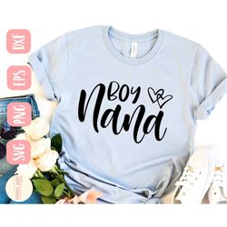 Boy Nana SVG design - Nana of boys SVG file for Cricut - Nana shirt SVG - Digital Download