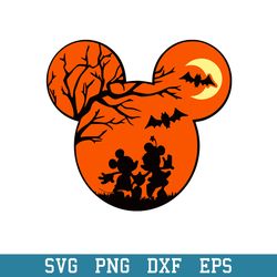 Mickey Ear Halloween Svg, Halloween Svg, Png Dxf Eps Digital File