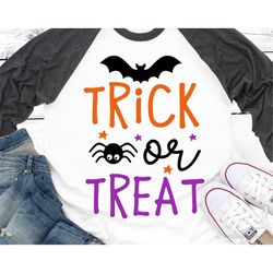 trick or treat svg, kids halloween svg, halloween costume svg, funny svg, baby girl halloween, boy scary shirt svg file