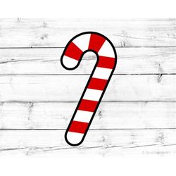 candy cane svg, christmas svg, christmas candy svg, holiday candy svg, peppermint candy silhouette svg, christmas svg fo