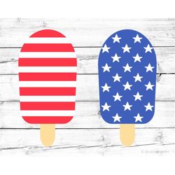 4th of July Svg Ice Pop  Svg Bundle US Flag Ice Cream Svg American  Svg American Cutie Svg Patriotic Svg for Cricut & Si
