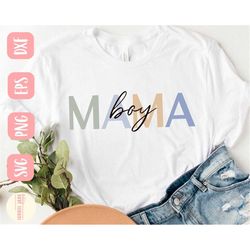 Boy Mama SVG design - Mom of boys SVG file for Cricut - Boy Mama shirt SVG - Digital Download