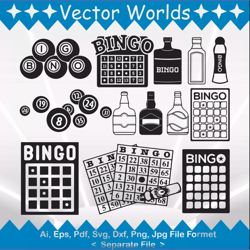 Bingo svg, Bingos svg, Bingo, Sports, SVG, ai, pdf, eps, svg, dxf, png, Vector