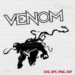 Black Venom Carnage SVG Printable and Compatible with Cricut and Silhoutte