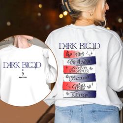 2 sides ENHYPEN Dark Blood Sweatshirt, Enhypen Tracklist Shi