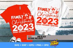 Christmas 2023 Family shirt SVG, Christmas 2023 SVG, Making Memories Together, Family Christmas, Christmas family shirt,