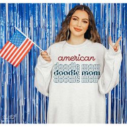 American doodle mom Svg, American Mama SVG, 4th of July SVG, Fourth Of July Svg, Patriotic shirt Svg, Independence day S