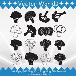 Broccoli svg, Broccolis svg, Broccoli, Symbol, SVG, ai, pdf, eps, svg, dxf, png, Vector
